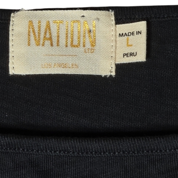 NATION LTD Black Heddie Dress Size Large - Picture 5 of 8